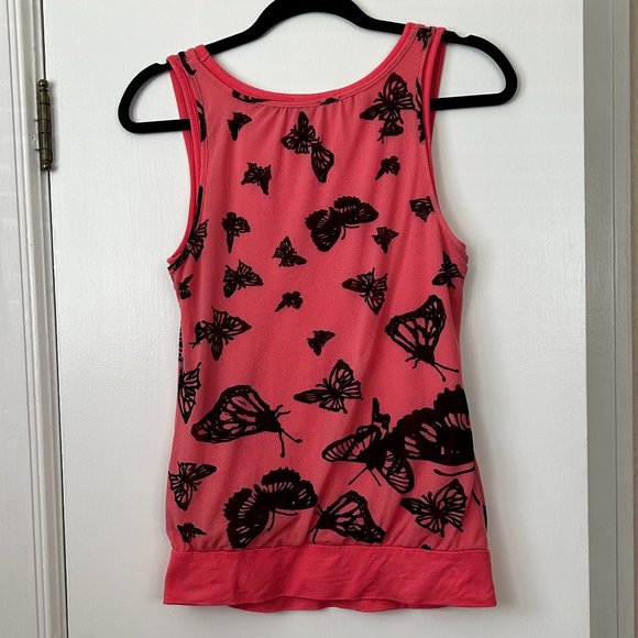 💕HP💕Butterfly Tank Top - Picture 2 of 7